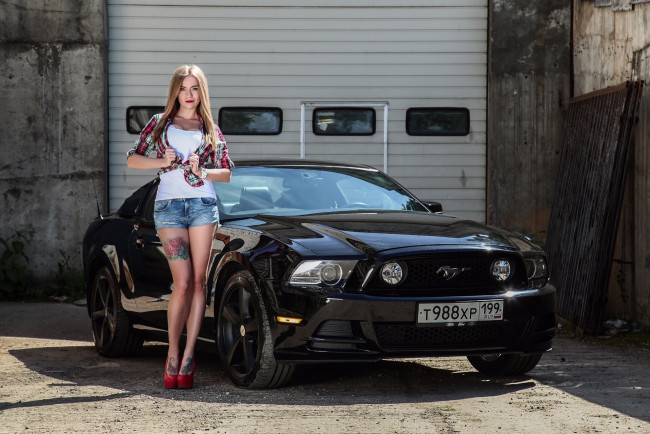 Обои картинки фото автомобили, -авто с девушками, авто, девушки