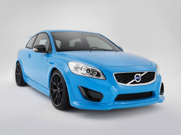 Обои картинки фото автомобили, volvo, вольво, голубая