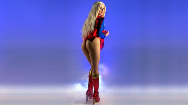 Обои картинки фото девушки, вера андреева , oichi, вера, андреева, vera, andreeva, супергерл, supergirl