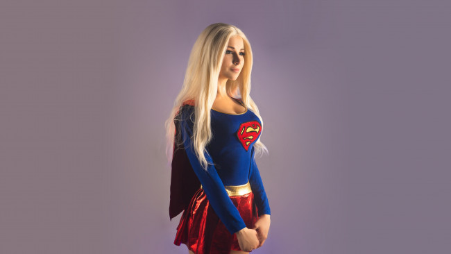 Обои картинки фото девушки, вера андреева , oichi, вера, андреева, vera, andreeva, супергерл, supergirl