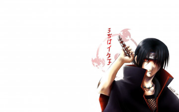 Картинка аниме naruto учиха итачи меч