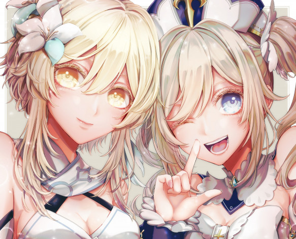 Обои картинки фото аниме, genshin impact, genshin, impact