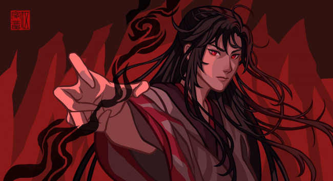 Обои картинки фото аниме, mo dao zu shi, вэй, усянь