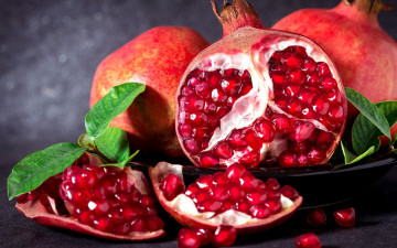 Картинка еда гранат зерна
