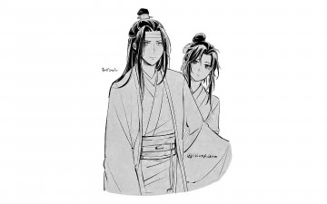 Картинка аниме mo+dao+zu+shi лань ванцзи вэй усянь