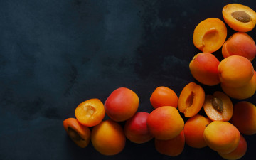 Картинка еда персики +сливы +абрикосы абрикосы