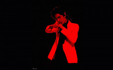 Картинка мужчины xiao+zhan актер сцена пиджак микрофон