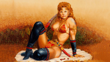 обоя фэнтези, _larry elmore, larry, elmore