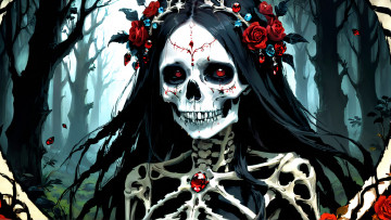 Картинка фэнтези нежить нейросети графика нейроарт ai art нейронные сети рисунки нейро искусство нейрографика graphics neuroart neural networks drawings neuro neurography