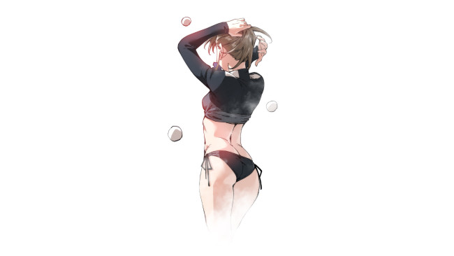 Обои картинки фото рисованное, люди, красивая, девушка