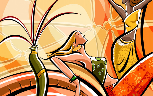 Обои картинки фото векторная, графика