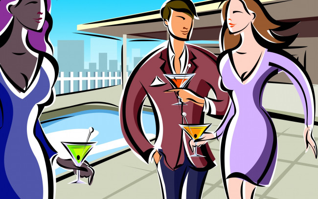 Обои картинки фото векторная, графика