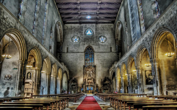 Картинка интерьер убранство роспись храма