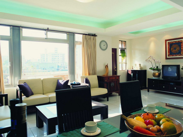 Обои картинки фото интерьер, столовая