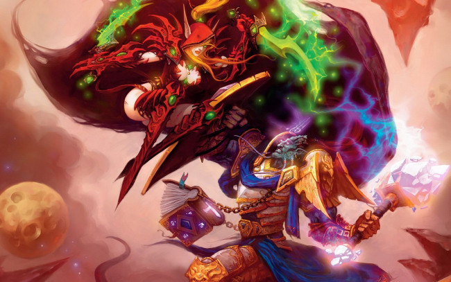 Обои картинки фото world, of, warcraft, видео, игры, the, burning, crusade