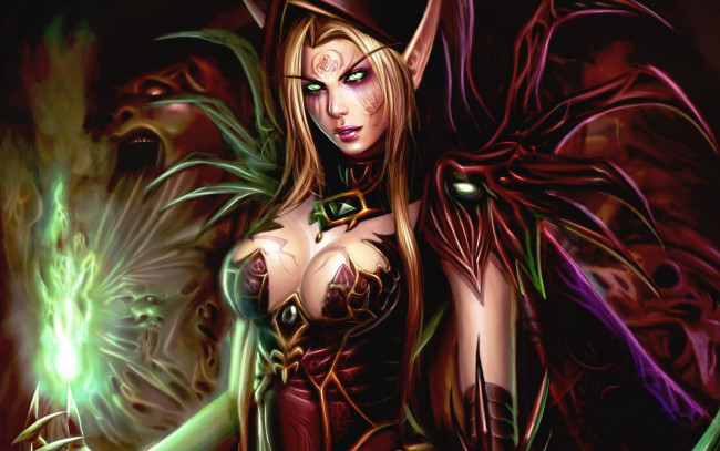 Обои картинки фото world, of, warcraft, видео, игры, trading, card, game