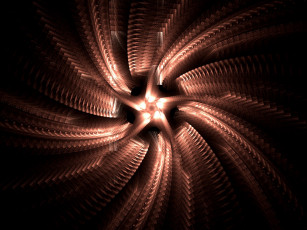 Картинка 3д графика fractal фракталы узор цвета фон