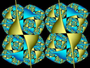 Картинка 3д графика fractal фракталы узор цвета фон