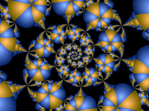 Картинка 3д графика fractal фракталы узор цвета фон