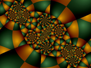 Картинка 3д графика fractal фракталы узор цвета фон