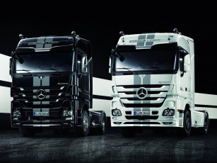 Картинка автомобили mercedes trucks тягач