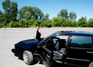 Картинка автомобили авто девушками