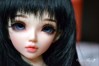 Картинка разное игрушки волосы лицо кукла