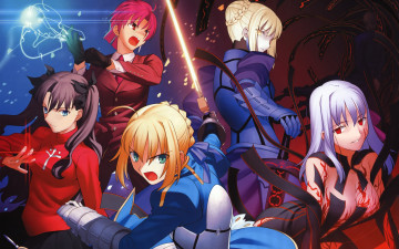 Картинка аниме fate stay night
