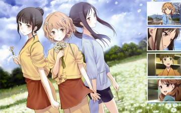 Картинка аниме hana saku iroha hana-saku