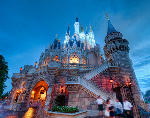 Обои картинки фото города, диснейленд, florida, disneyworld