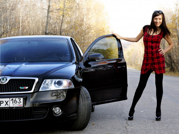 Обои картинки фото автомобили, авто, девушками