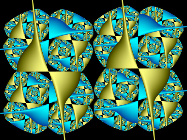 Обои картинки фото 3д, графика, fractal, фракталы, узор, цвета, фон