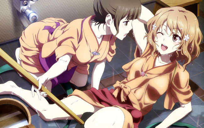 Обои картинки фото аниме, hana, saku, iroha, hana-saku