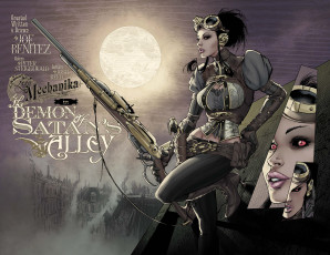 Картинка lady mechanika рисованные комиксы девушка воин