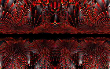 Картинка 3д графика fractal фракталы узор