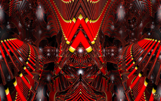 Обои картинки фото 3д, графика, fractal, фракталы, узор
