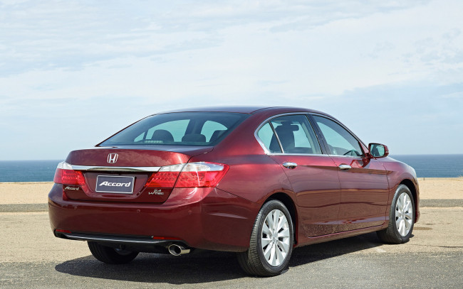 Обои картинки фото автомобили, honda, accord