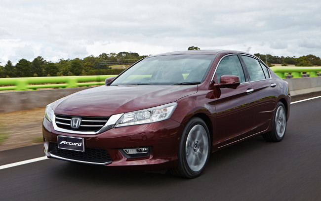 Обои картинки фото автомобили, honda, accord