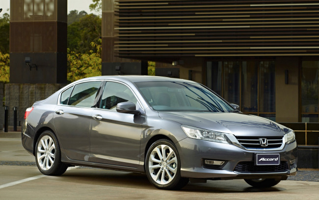 Обои картинки фото автомобили, honda, accord