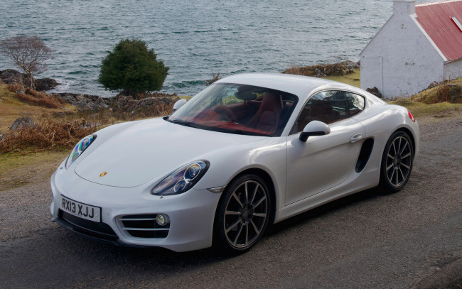 Обои картинки фото автомобили, porsche, cayman, cars