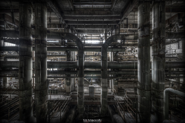 Обои картинки фото разное, строительные, инструменты, запчасти, механизмы, трубы, завод