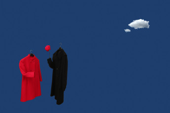 Картинка рисованные минимализм свидание цветок облако женщина мужчина одежда