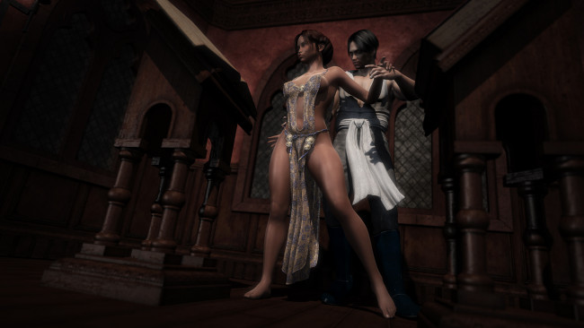 Обои картинки фото 3д графика, amazon , амазонки, мужчина, девушка