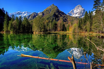 Картинка природа реки озера река лес горы