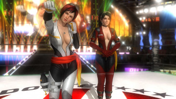 обоя 3д графика, аниме , anime, девушки, взгляд, фон, поза