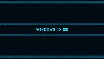 Картинка компьютеры windows+10 фон логотип