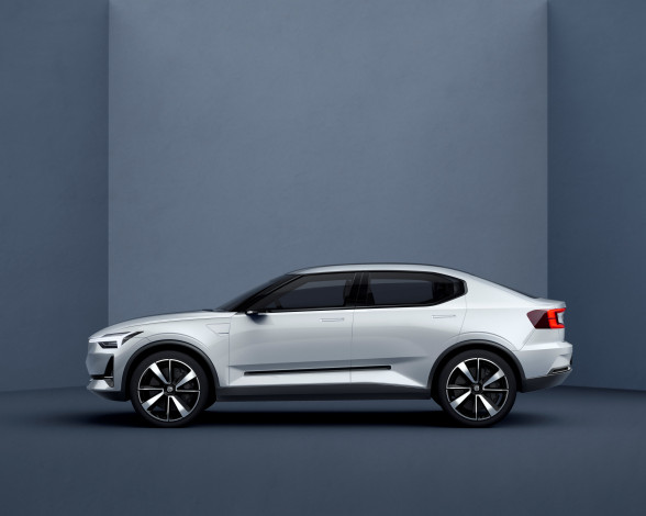 Обои картинки фото автомобили, volvo, 2016г, 40-2, concept