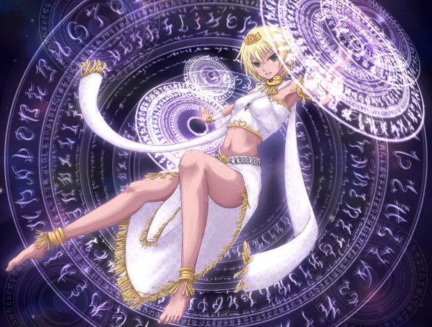 Обои картинки фото аниме, yu-gi-oh, девушка