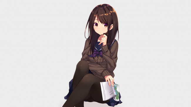 Обои картинки фото аниме, unknown,  другое, девушка