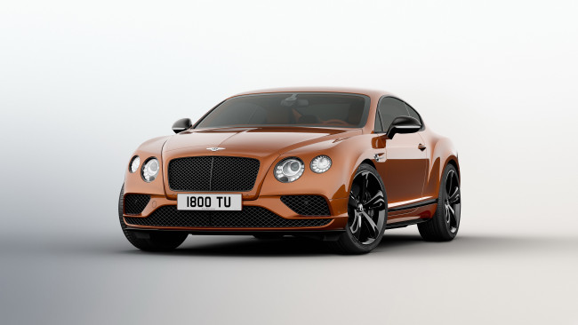 Обои картинки фото автомобили, bentley, 2016г, black, edition, gt, speed, continental